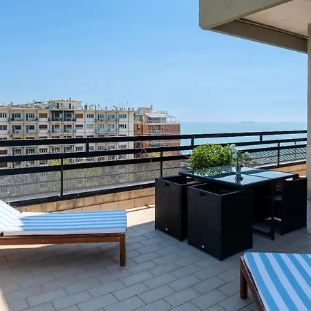 Mareluna Penthouse - Luxury 살레르노